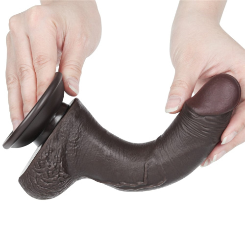 Фаллоимитатор Sliding-Skin Dual Layer Dong 7.5", 19.5 см